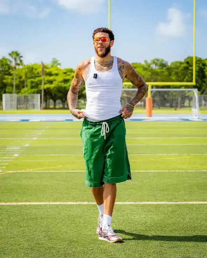 Jake Paul NFL Workout — photograph 1